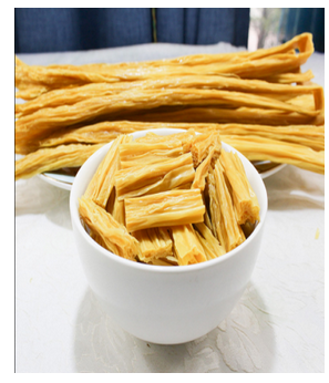 河南许昌特产对对豆制品 散装腐竹2斤
